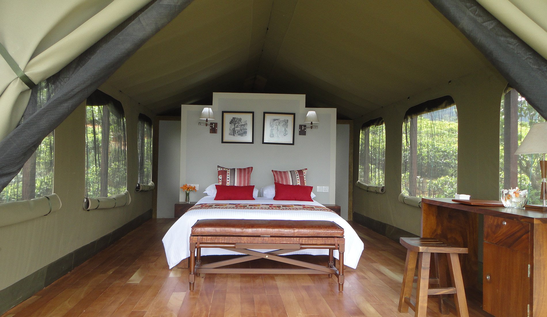 Madulkelle Tea & Eco Lodge 4 star Kandy Sri Lanka atypical bedroom